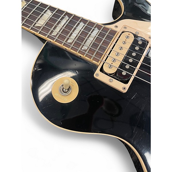Used Gibson Les Paul Classic Black Solid Body Electric Guitar