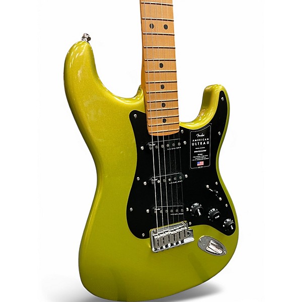 Used Fender ultra II STRATOCASTER SOLAR FLARE Solid Body Electric Guitar