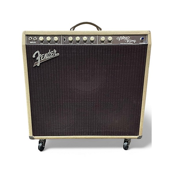 Used Fender Vibro King 60W 3x10 Tube Guitar Combo Amp