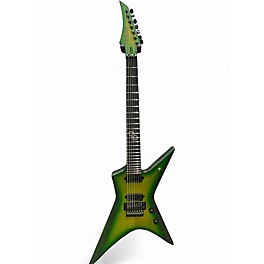 Used Solar Guitars X1.7FRLB LIME BURST Solid Body Electric Guitar