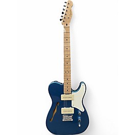 Used Squier PARALLEL UNIVERSE TELECASTER SEMIHOLLOW Lake Placid Blue Hollow Body Electric Guitar