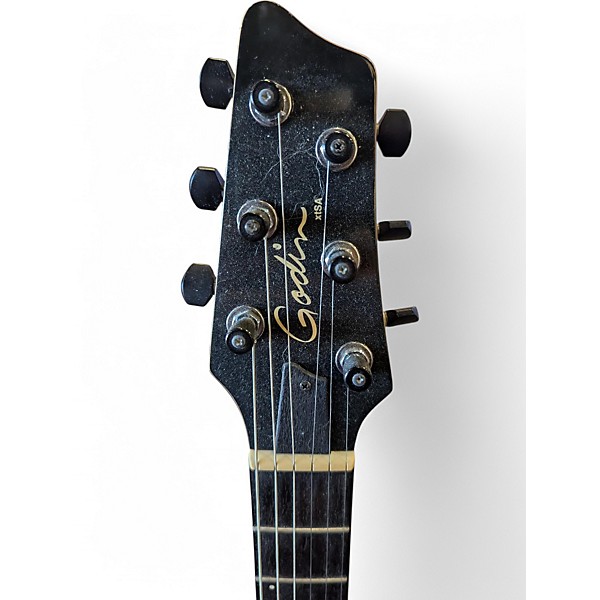 Used Godin XTSA HSH 13-Pin Trans Black Solid Body Electric Guitar