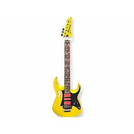 Used Ibanez JEMJR YELLOW Solid Body Electric Guitar