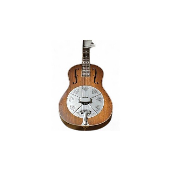 Used National M2 RESONATOR Natural Acoustic Guitar