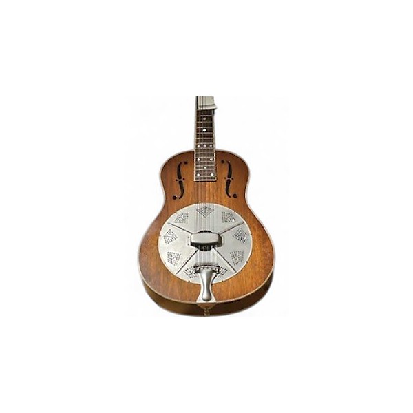 Used National M2 RESONATOR Natural Acoustic Guitar