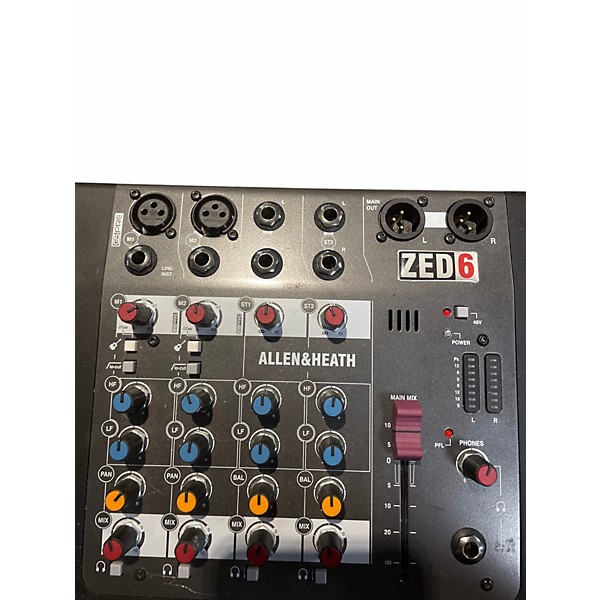 Used Allen & Heath ZED6X Unpowered Mixer