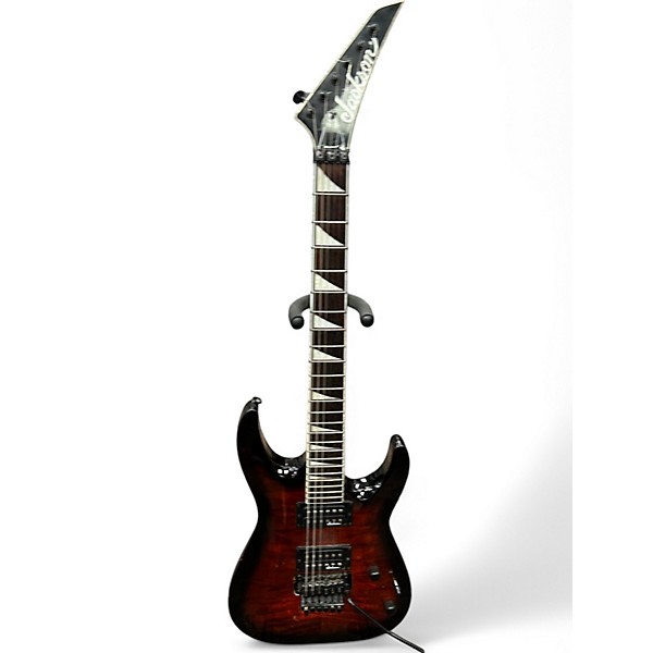 Used Jackson JS32Q Crimson Red Burst Solid Body Electric
