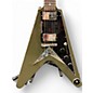 Used Epiphone 1958 Korina Flying V olive green Solid Body Electric Guitar