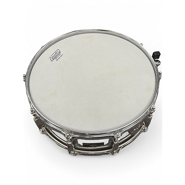 Used Quadura By Remo 14X5.5 Chrome Snare Chrome Drum