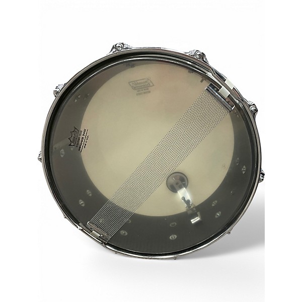 Used Quadura By Remo 14X5.5 Chrome Snare Chrome Drum