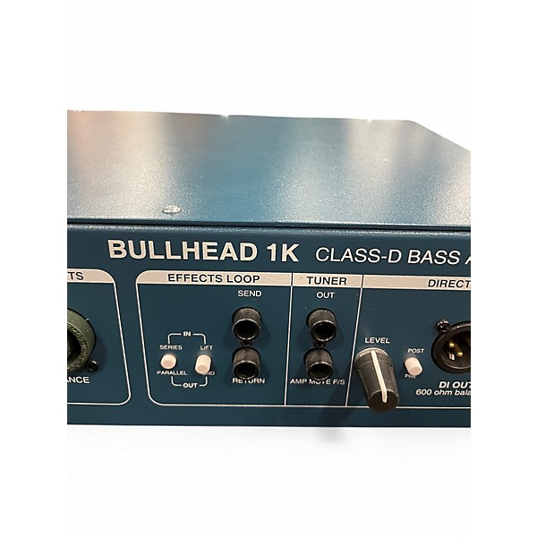 Used Trickfish Amplification Bullhead 1K Bass Amp Head