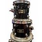 Used Mapex 7 Piece Venus Series Black Drum Kit