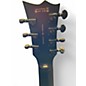 Used ESP EC407 Black Solid Body Electric Guitar