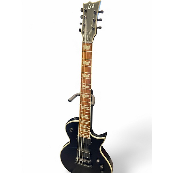 Used ESP EC407 Black Solid Body Electric Guitar