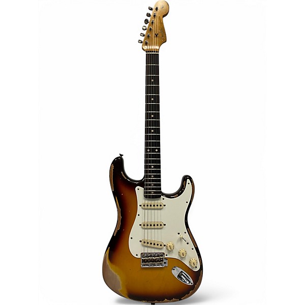 Used 2022 Fender Custom Shop 1959 Stratocaster Heavy Relic 2 Color Sunburst Solid Body Electric Guitar,New Products : American Fashion Style Bags On Sale