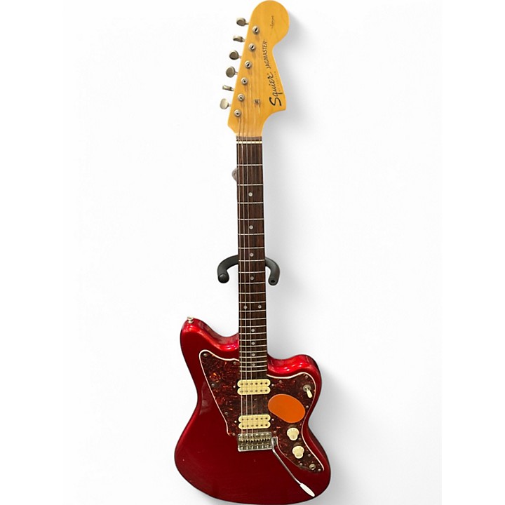 Used Squier JAGMASTER Red Solid Body Electric Guitar Red