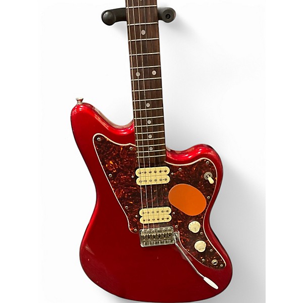 Used Squier JAGMASTER Red Solid Body Electric Guitar Red