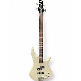 Used Ibanez GSR200 Alpine White Electric Bass Guitar