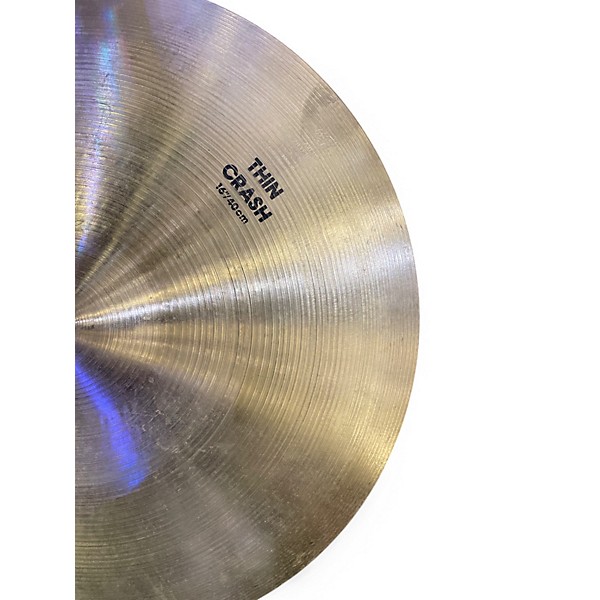 Used Zildjian 16in AVEDIS THIN CRASH Cymbal