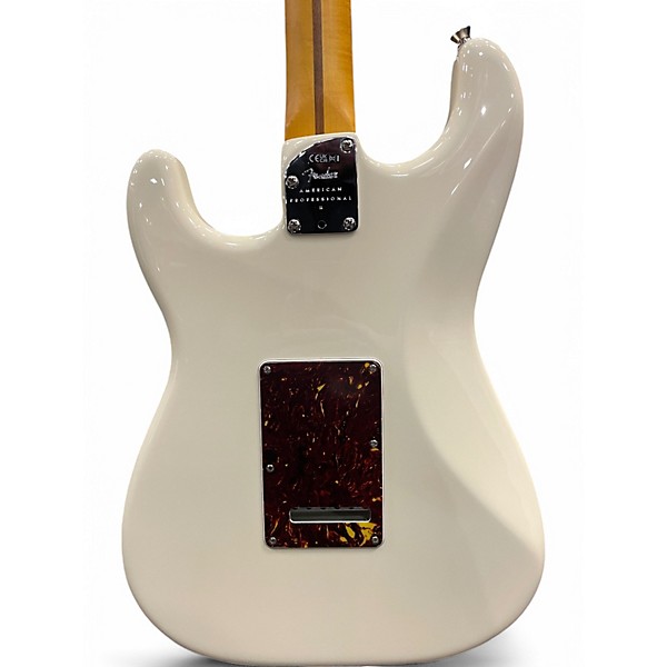 Used Fender American Professional II Stratocaster WHITE Solid Body Electric Guitar
