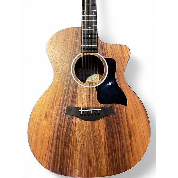 Used Taylor 224ce-K Deluxe Special Natural Acoustic Guitar
