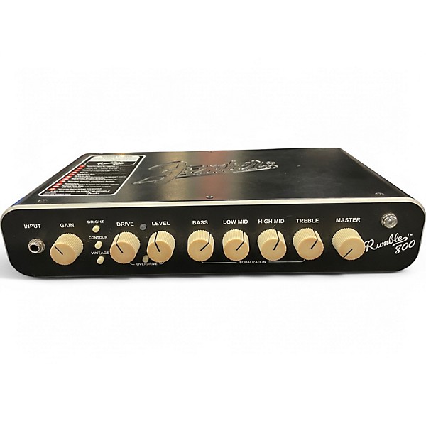 Used Fender Used Fender RUMBLE 800 Bass Amp Head | Guitar Center 