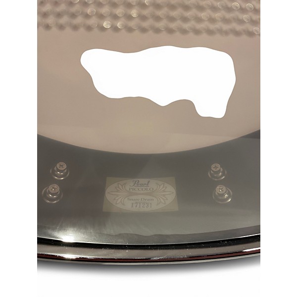 Used Pearl 3X13 Power Piccolo Snare Chrome Drum