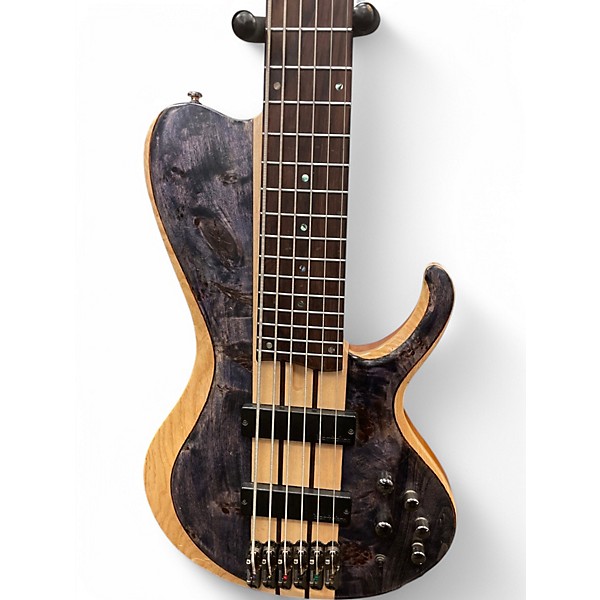Used Ibanez btb46sc trans blue Electric Bass Guitar