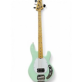 Used Sterling by Music Man Ray34 Seafoam Green Electric Bass Guitar