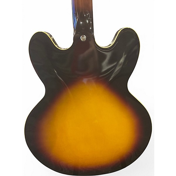 Used Epiphone ES355 3 Color Sunburst Hollow Body Electric Guitar