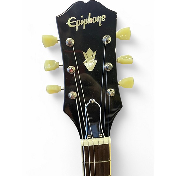 Used Epiphone ES355 3 Color Sunburst Hollow Body Electric Guitar