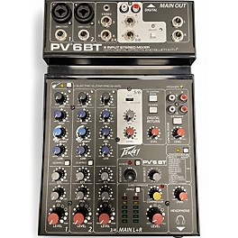 Used Peavey PV6 BT Digital Mixer