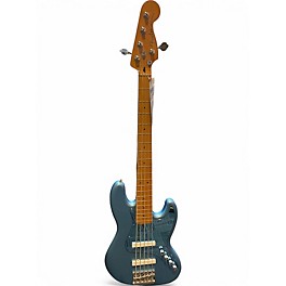 Used Fender Player Plus Jazz Bass V opal spark Electric Bass Guitar