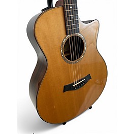 Used Taylor GT8E BARITONE Natural Acoustic Electric Guitar