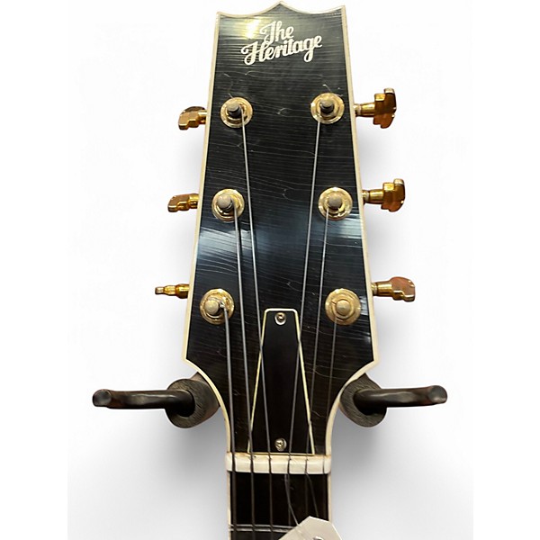 Used 2020 The Heritage EAGLE CLASSIC ARTISAN AGED 2 Tone Sunburst Hollow Body Electric Guitar