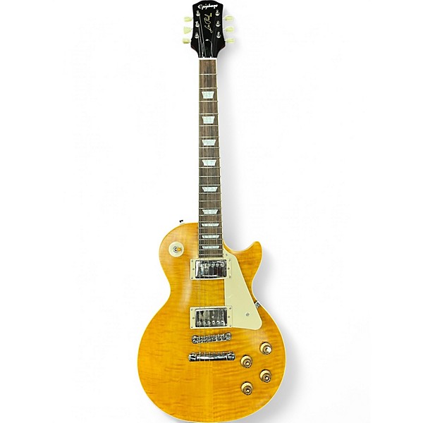 Used 2021 Epiphone Limited Edition Joe Bonamassa Les Paul Standard Lemonburst Solid Body Electric Guitar,New Products : American Fashion Style Bags On Sale