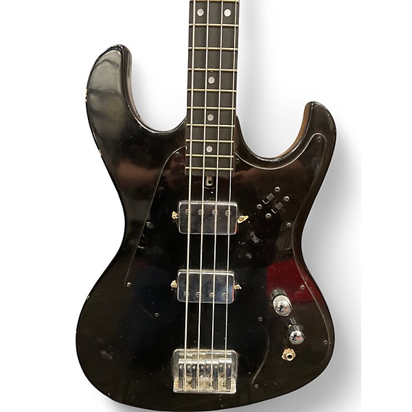 Used Harmony H906 Black Acoustic Bass Guitar