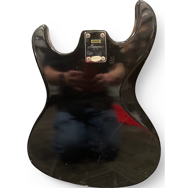 Used Harmony H906 Black Acoustic Bass Guitar