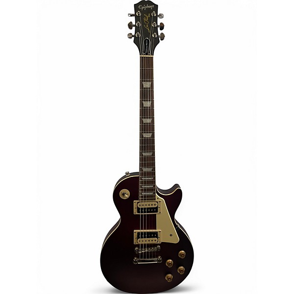 Used Epiphone Les Paul Traditional Pro IV wine red Solid Body Electric Guitar
