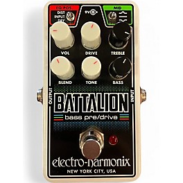 Used Electro-Harmonix BATTALION Bass Effect Pedal