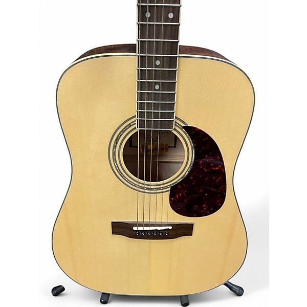 Used Zager ZAD-50 Natural Acoustic Guitar