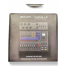 Used Zoom LIVE TRAK L-8 Digital Mixer