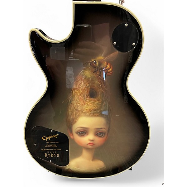 Used Epiphone ADAM JONES CUSTOM ART COLLECTIONLES PAUL CUSTOM   QUEEN BEE BY MARK RYDEN Solid Body Electric Guitar