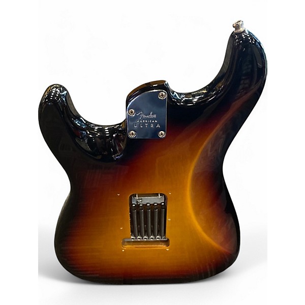 Used Fender American Ultra Stratocaster Sunburst Solid Body Electric Guitar