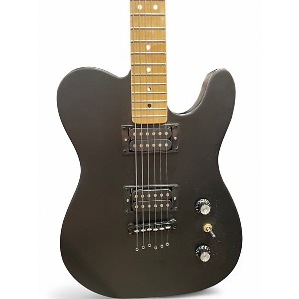 Used J Robert T STYLE MATTE BLACK Solid Body Electric Guitar