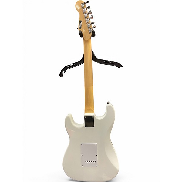 Used J Robert S STYLE White Solid Body Electric Guitar