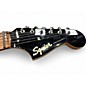 Used Squier Stratosonic Trans Crimson Red Solid Body Electric Guitar