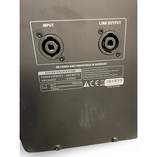 Used Behringer PK112 Unpowered Speaker