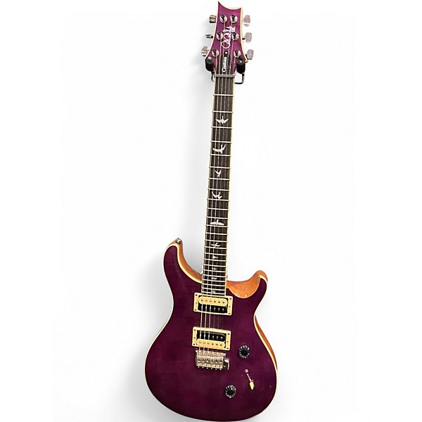 Used PRS SE Custom 24 Purple Solid Body Electric Guitar,Specials : American Fashion Style Bags On Sale