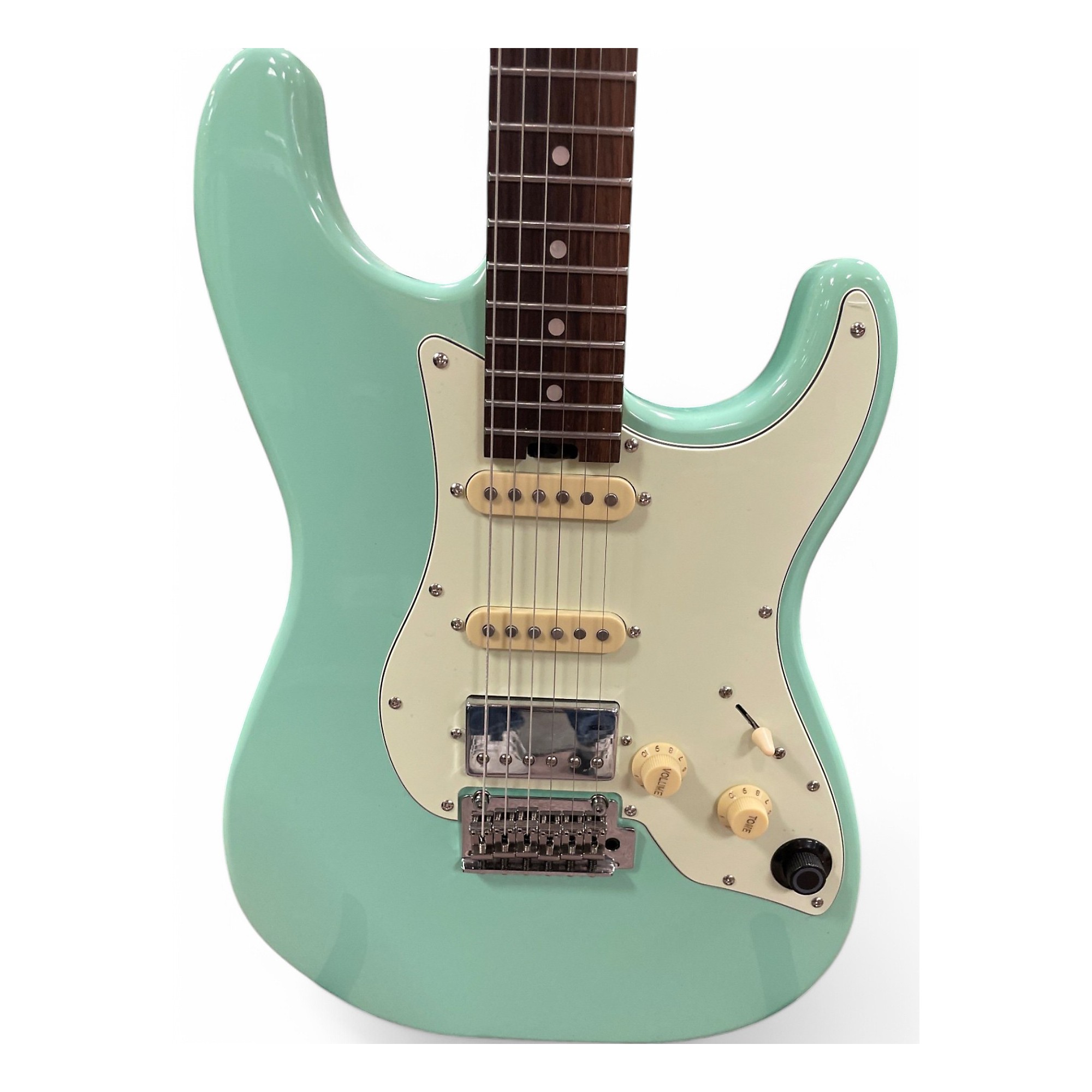 Used Mooer GTRS S800 Surf Green Solid Body Electric Guitar Surf